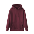 Wine Red Oversized Hoodie