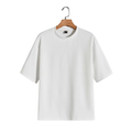 Men's Premium Pearl White Textured Tee