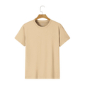 Men's Signature Sand Beige Drop Shoulder Tee
