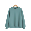 Sage Green Drop-Shoulder Sweatshirt