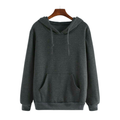 Charcoal Grey Oversized Hoodie