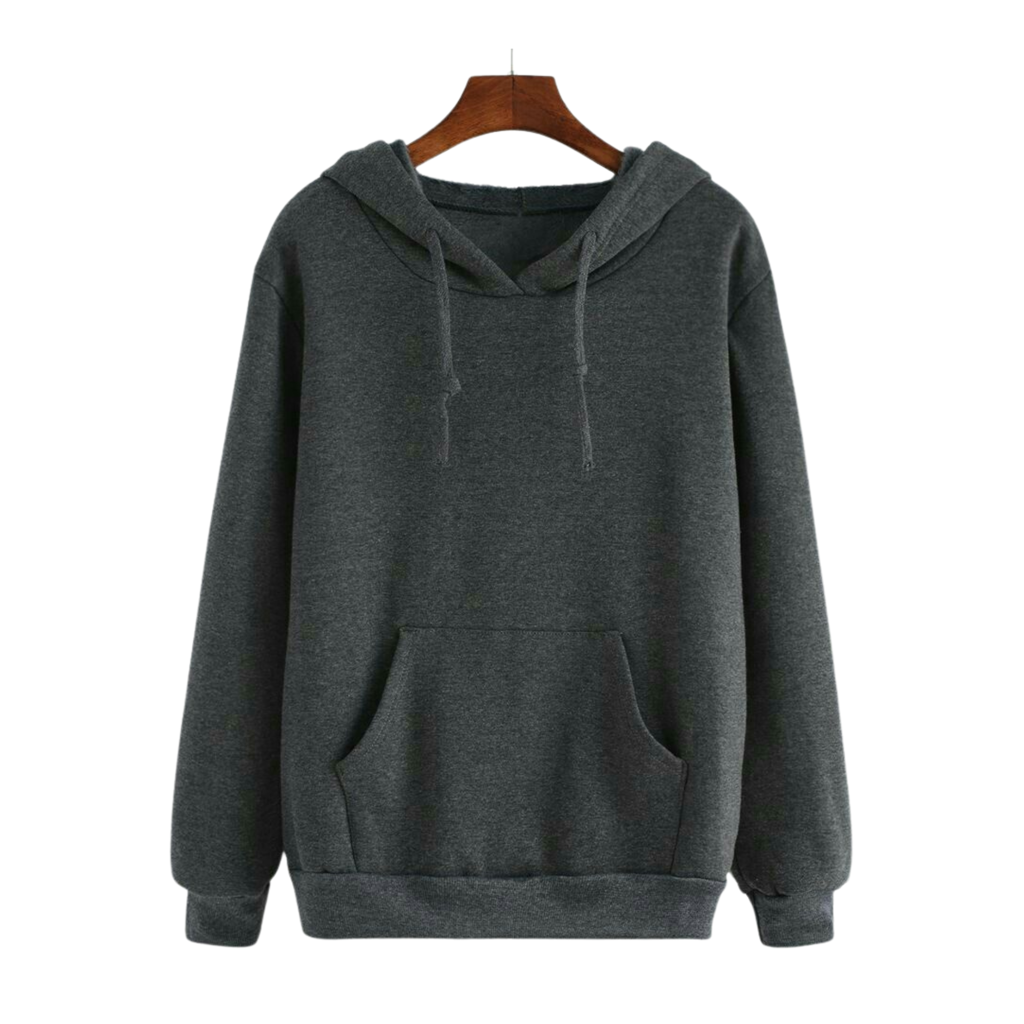 Charcoal Grey Oversized Hoodie