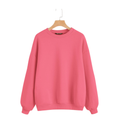 Rose Pink Drop-Shoulder Sweatshirt